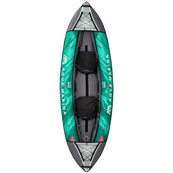 Каяк надувной двухместный с веслами Aqua Marina Laxo-320 S23, img 2