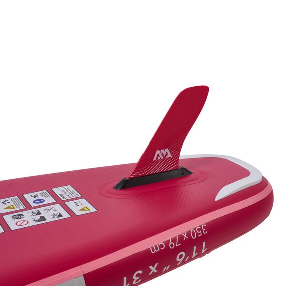 Плавник SAFS гоночный для SUP-доски Aqua Marina Racing Fin with AM logo (Pink) S23, img 3
