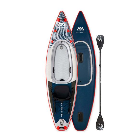 Каяк/SUP-доска надувнная с веслом Aqua Marina Cascade 11'2" S23, img 2