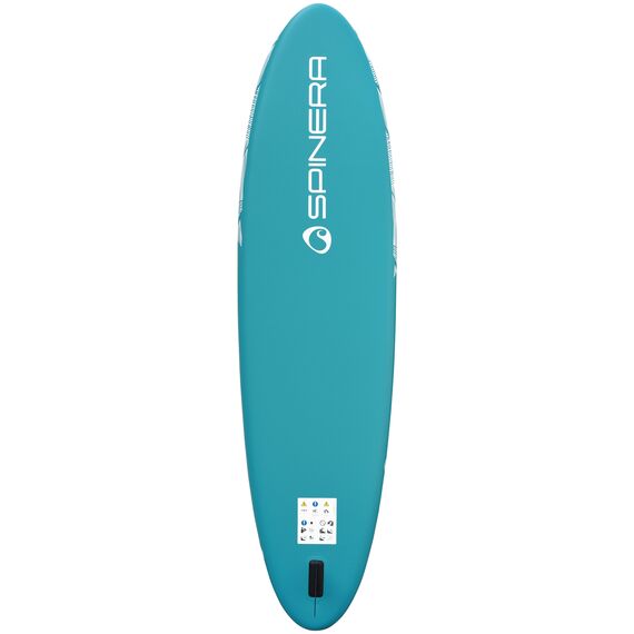 SUP-доска надувная с веслом универсальная Spinera Let's Paddle 10'4" Teal HDDS S23, img 4