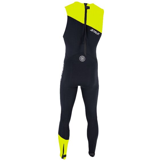 Гидрокостюм мужской длинный без рукавов Jetpilot Venture Long John black/yellow S23, img 2