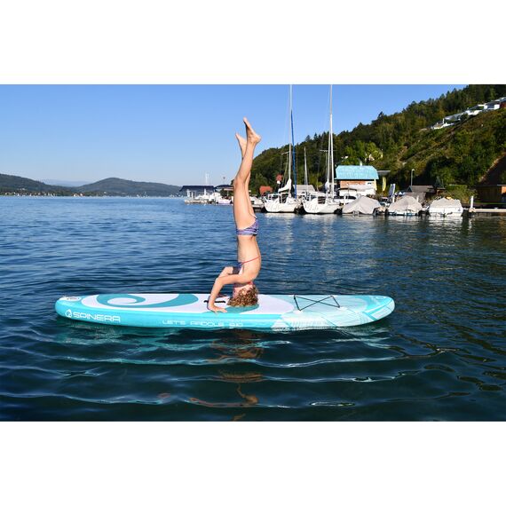 SUP-доска надувная с веслом универсальная Spinera Let's Paddle 9'10" Teal HDDS S23, img 5