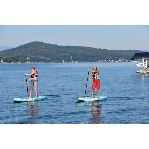 SUP-доска надувная с веслом универсальная Spinera Let's Paddle 9'10" Teal HDDS S23, img 7
