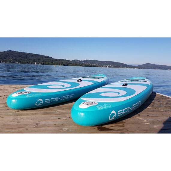 SUP-доска надувная с веслом универсальная Spinera Let's Paddle 9'10" Teal HDDS S23, img 8