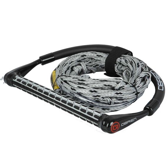 Фал с рукояткой для вейкбординга O'Brien ROPE WAKE COMBO 4 SECTION POLY-E BLACK S23