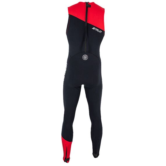 Гидрокостюм мужской длинный без рукавов Jetpilot Venture Long John black/red S23, img 2
