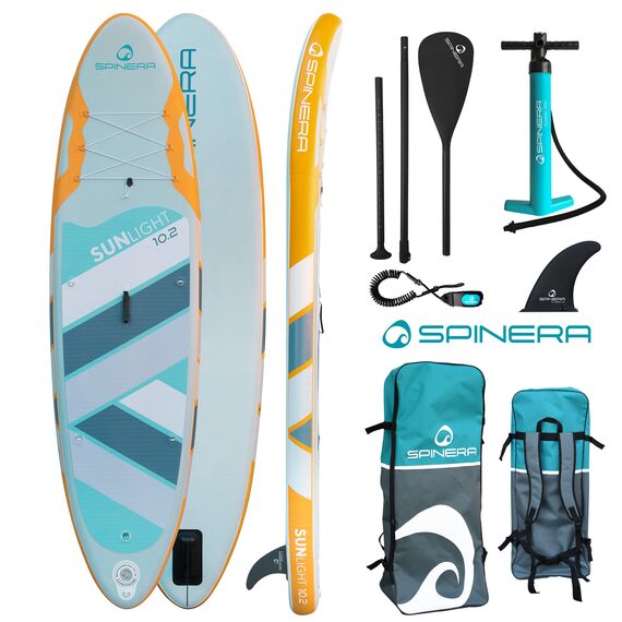 SUP-доска надувная с веслом универсальная Spinera Sun Light 10'2" Blue/Orange SL ULT