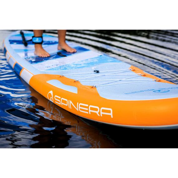 SUP-доска надувная с веслом универсальная Spinera Sun Light 10'2" Blue/Orange SL ULT, img 8