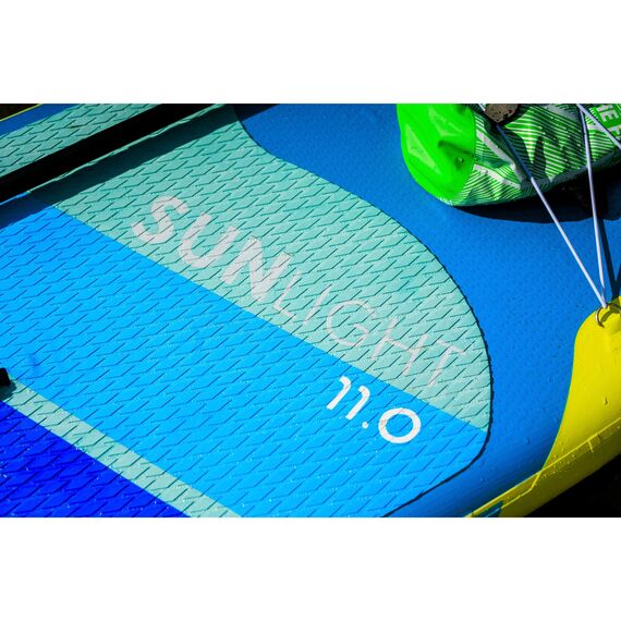 SUP-доска надувная с веслом универсальная Spinera Sun Light 11'0" Blue/Lime SL ULT S23, img 12
