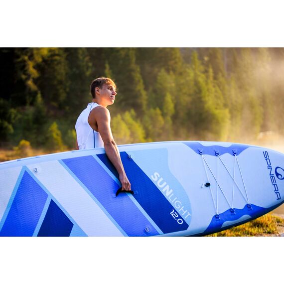SUP-доска надувная с веслом универсальная Spinera Sun Light 12'0" Blue SL ULT S23, img 6