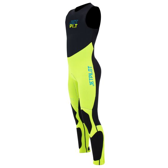 Гидрокостюм детский длинный без рукавов Jetpilot RX Youth John black/yellow S23