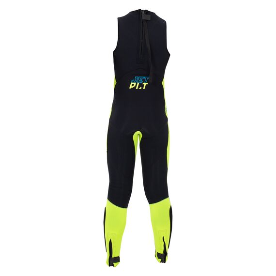 Гидрокостюм детский длинный без рукавов Jetpilot RX Youth John black/yellow S23, img 2
