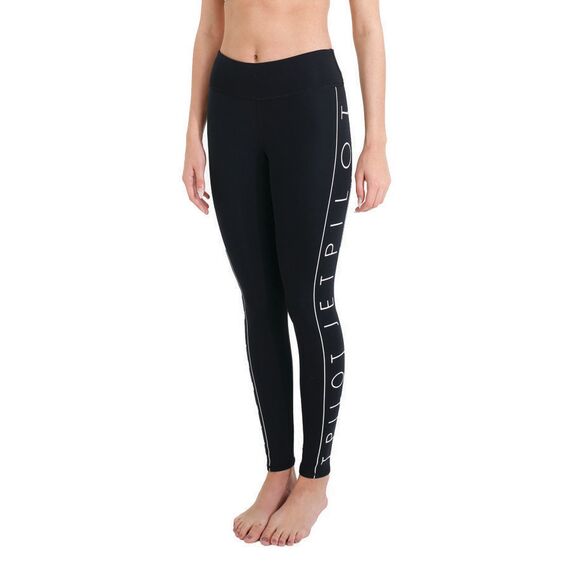 Легинсы неопрен женские Jetpilot X1 1.5mm Neo Legging wms black S23, img 3