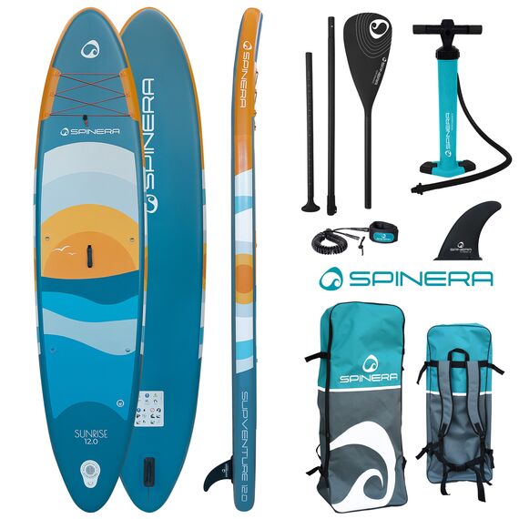 SUP-доска надувная с веслом продвинутая Spinera Supventure 12'0" Sunrise DLT