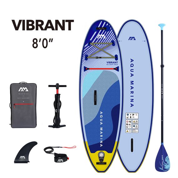 SUP-доска надувная с веслом для детей Aqua Marina Vibrant 8'0"
