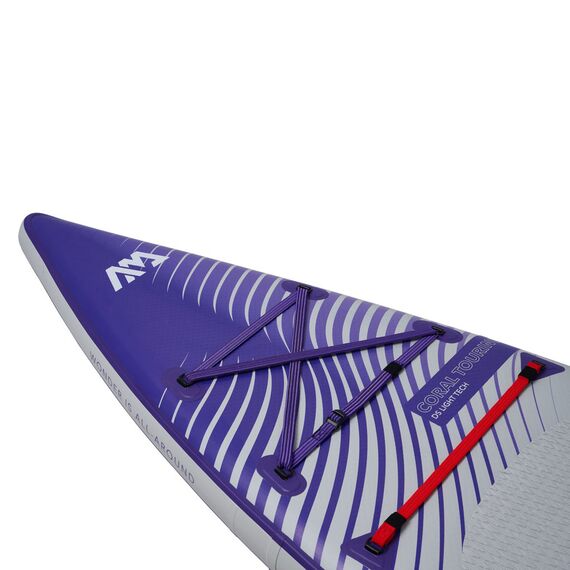 SUP-доска надувная с веслом для туризма Aqua Marina Coral Touring (Night Fade) 11'6" S24, img 6