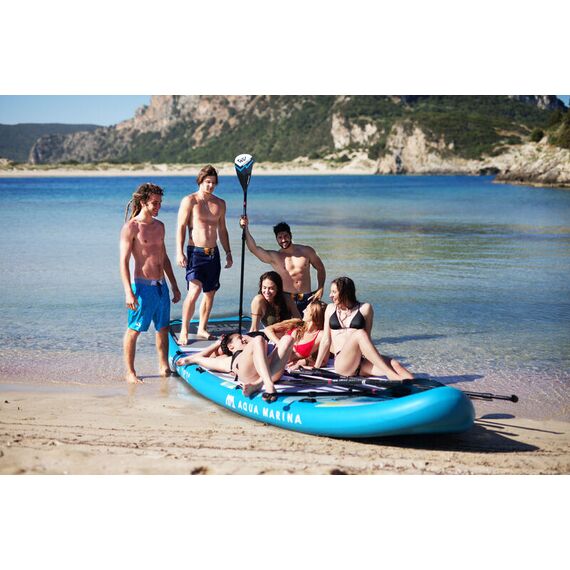 SUP-доска надувная для группы людей Aqua Marina Mega 18'1", img 6