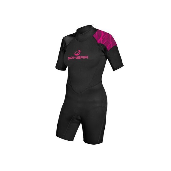 Гидрокостюм женский короткий Spinera Springsuit 2/2 Women Black/Pink S23