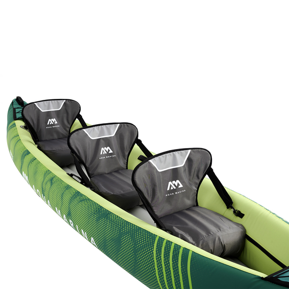 Каноэ надувное трехместное с веслами Aqua Marina Ripple-370, img 4