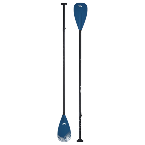 Весло для SUP-доски Aqua Marina PASTEL (Navy) Fiberglass/Carbon (3 PCS) S24