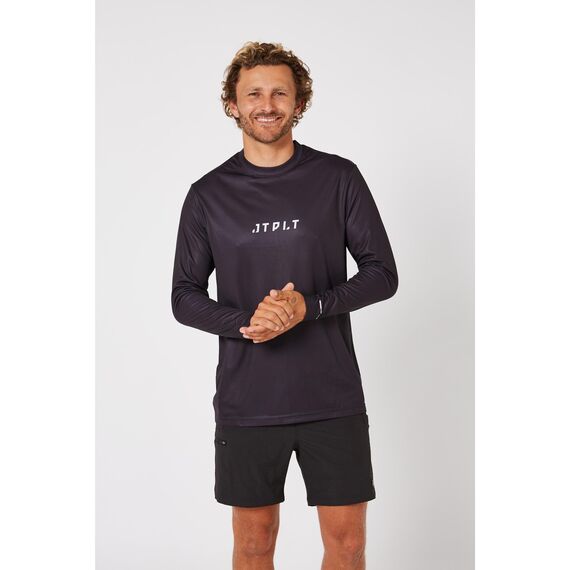 Гидромайка мужская длинный рукав Jetpilot RX Vault Race Jersey black S24