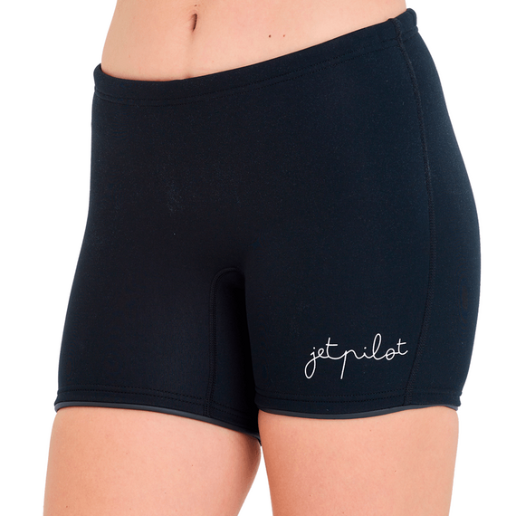 Шорты неопрен женские Jetpilot PACER 5" NEO SHORT BLACK, img 2