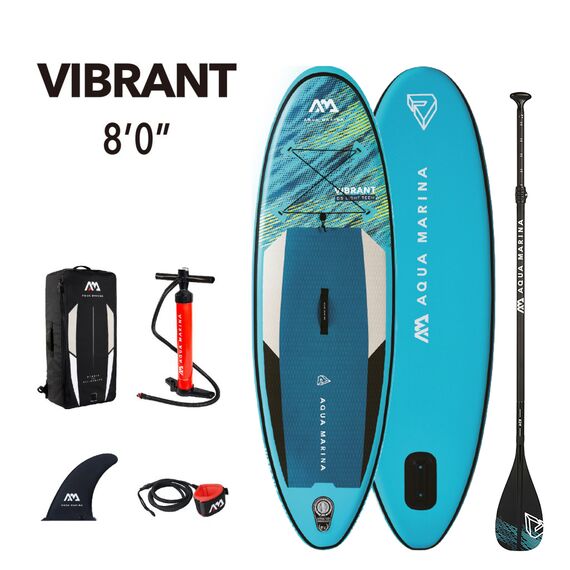 SUP-доска надувная с веслом для детей Aqua Marina Vibrant 8'0" S23S