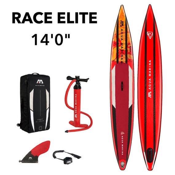 SUP-доска надувная для гонок Aqua Marina Race Elite 14'0" S24