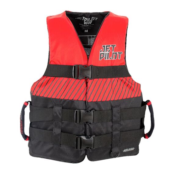 Спасательный жилет для гидроцикла нейлон мужской Jetpilot HELIUM F/E NYLON VEST BLACK/RED
