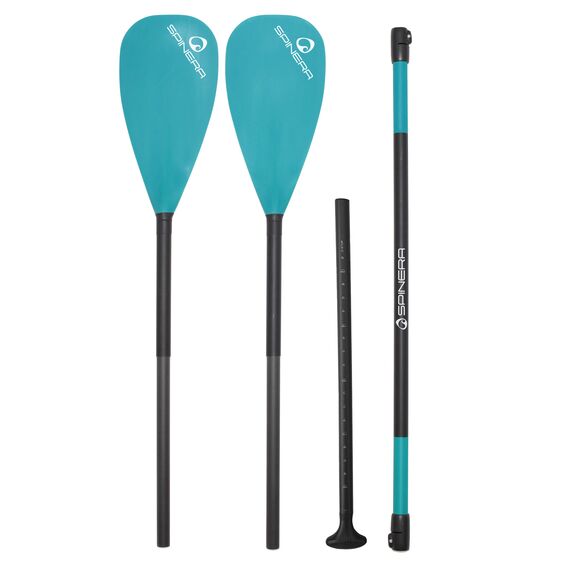 Весло для SUP-доски/каяка Spinera Sup/Kayak Deluxe 4pcs Fiberglas/Reinforced Nylon Teal S24