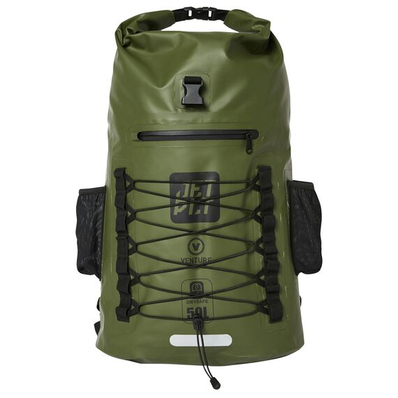 Сумка-рюкзак водонепроницаемая Jetpilot Venture 50L Drysafe Backpack sage S24