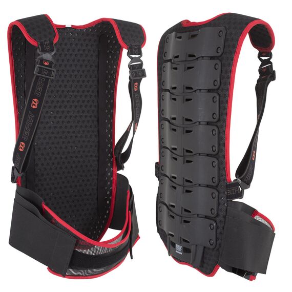 Защита спины Jetpilot Pro-Tech X1 Back Protector black S24