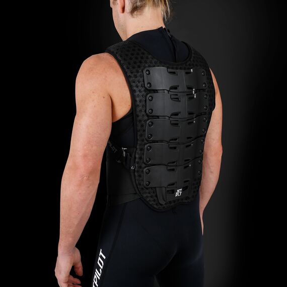 Защита спины Jetpilot Pro-Tech X1 Back Protector black S24, img 2