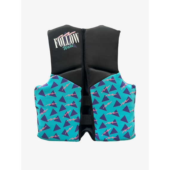 Спасательный жилет детский Follow Grommy Youth CGA Black/Teal, img 2