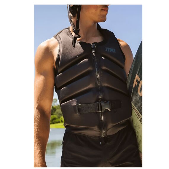 Спасательный жилет неопрен мужской Jetpilot FREERIDE ECO F/E VEST Black, img 7