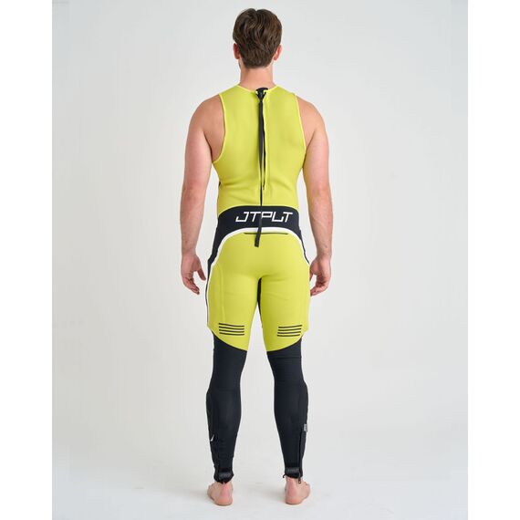 Гидрокостюм муж. длинный без рукавов+гидрокуртка на молнии Jetpilot VAULT RACE JOHN & JACKET Yellow, img 5