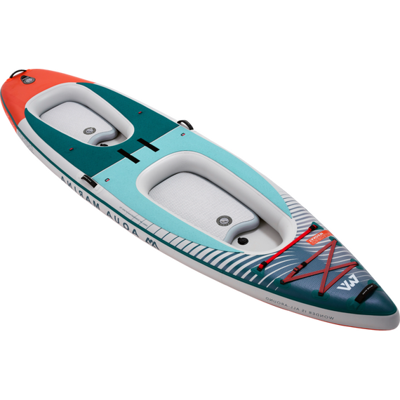 Каяк/SUP-доска надувная с веслом двухместная Aqua Marina Cascade Tandem 13'2", img 10