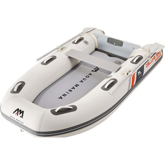Лодка ПВХ с транцем под мотор Aqua Marina DELUXE U-TYPE Yacht Tender 2.98m with DWF Air Deck, img 4