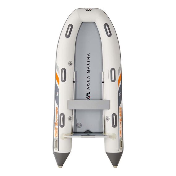 Лодка ПВХ с транцем под мотор Aqua Marina DELUXE U-TYPE Yacht Tender 3.5m with DWF Air Deck, img 2