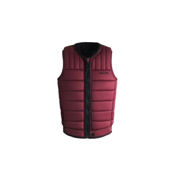Спасательный жилет мужской Follow Total Maroon
