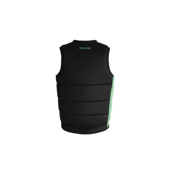 Спасательный жилет мужской Follow Corp Black/Green, img 2