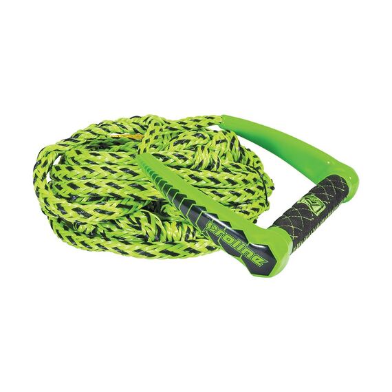 Фал с рукояткой для вейксерфа плавающий Connelly 25' TUG SURF ROPE BLK/GREEN