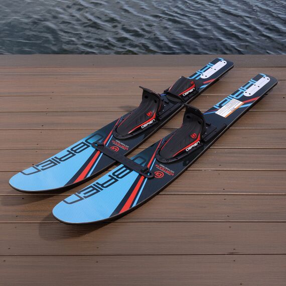 Лыжи парные прогулочные O'Brien VORTEX 65,5" W/X7 & RT BLUE, img 2