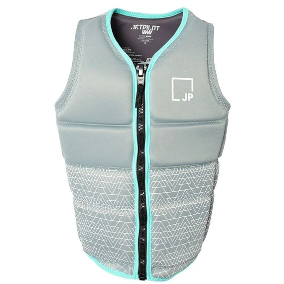 Спасательный жилет неопрен детский Jetpilot Girls Import F/E Neo Vest Light Grey S22