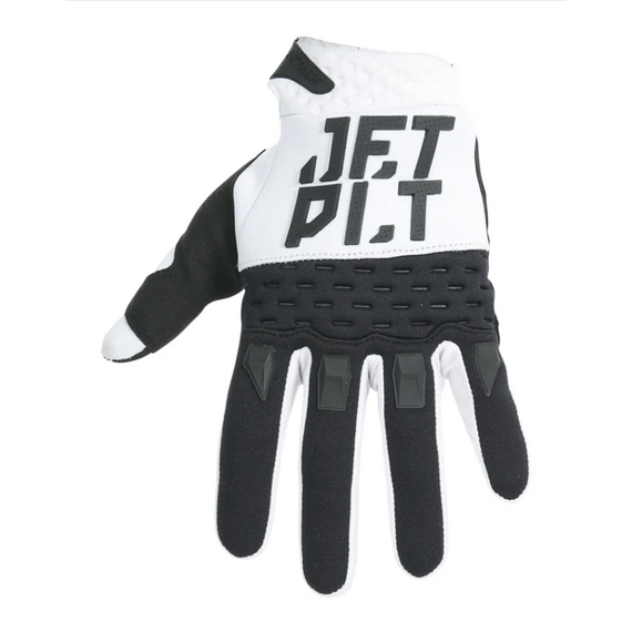 Перчатки для водных видов спорта Jetpilot RACE RX GLOVE WHITE/BLACK