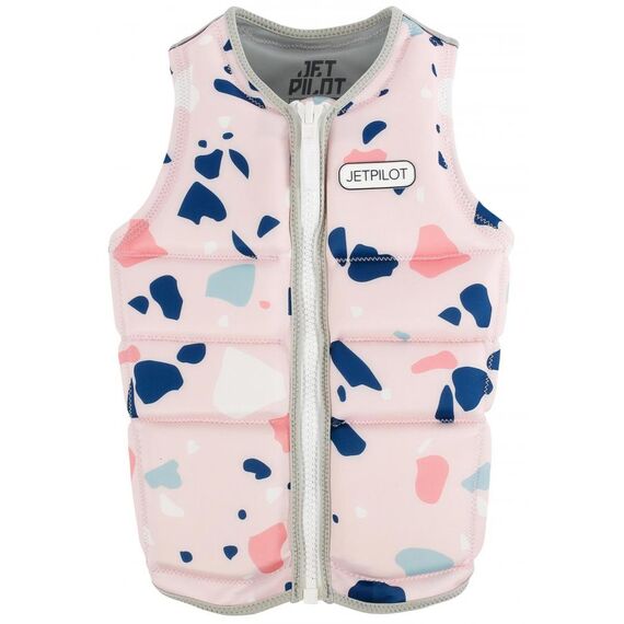 Спасательный жилет неопрен детский Jetpilot X1 Girls Neo Vest pink S24