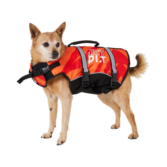Спасательный жилет для собак Jetpilot Dog PFD red S24, Размеры (жилеты): 8 (S)