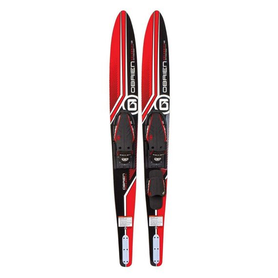 Лыжи парные прогулочные O'Brien CELEBRITY 68" RED W/ X7 & RT S24