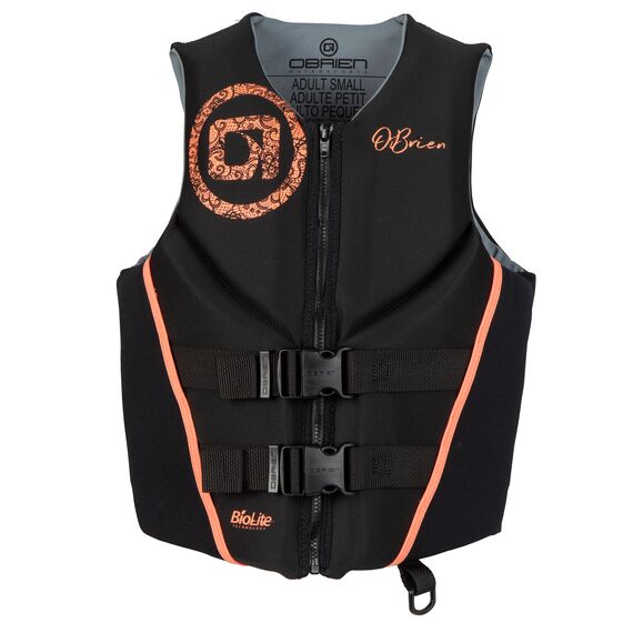 Спасательный жилет неопрен женский O'Brien TRADITIONAL WMS CORAL