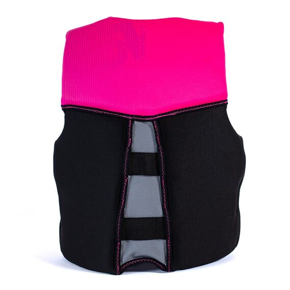 Спасательный жилет неопрен детский O'Brien FLEX V-BACK YOUTH BLK/PINK S24, img 4